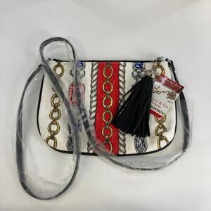 BRIGHTON GLITTER AND GO POUCH W CROSSBODY STRAP (NWT)